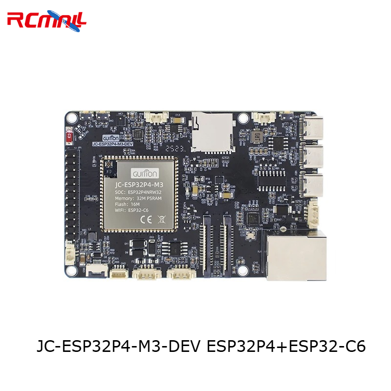 Esp32 C6 - JC-ESP32P4-M3-DEV Entwicklungsboard ESP32P4+ESP32-C6 32 MB PSRAM