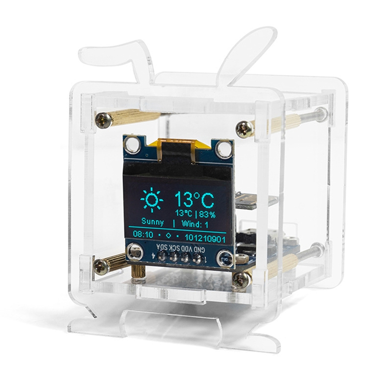 Esp8266 - AAAEL-DIY Esp8266 Mini Elektronische Uhr Kits