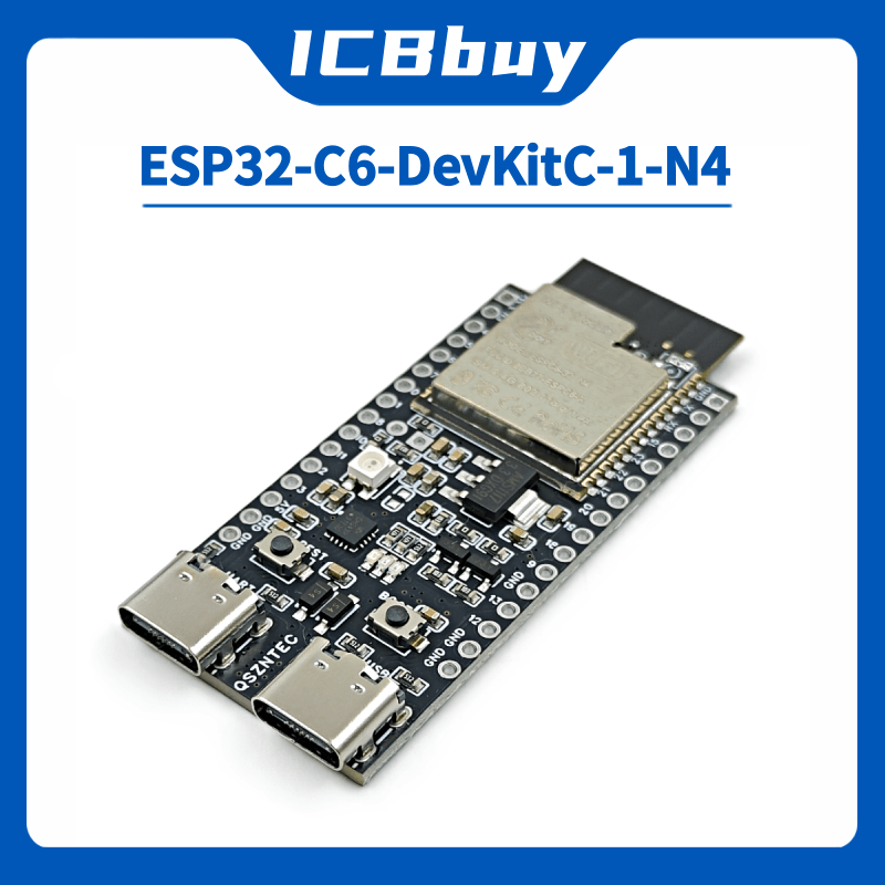 Esp32 S2 - ESP32-C6-DevKitC-1 ESP32-C6 Kernplatine WIFI6 BLE Zigbee