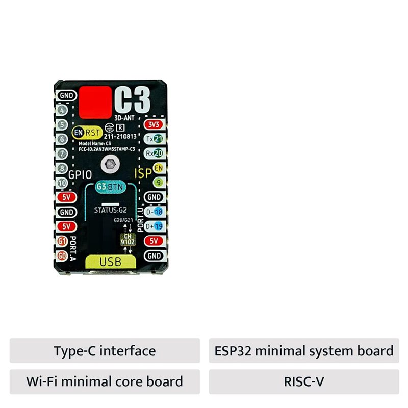 AS95-ESP32-C3 Entwicklungsboar – Esp32 C3 Bewertung und Preis