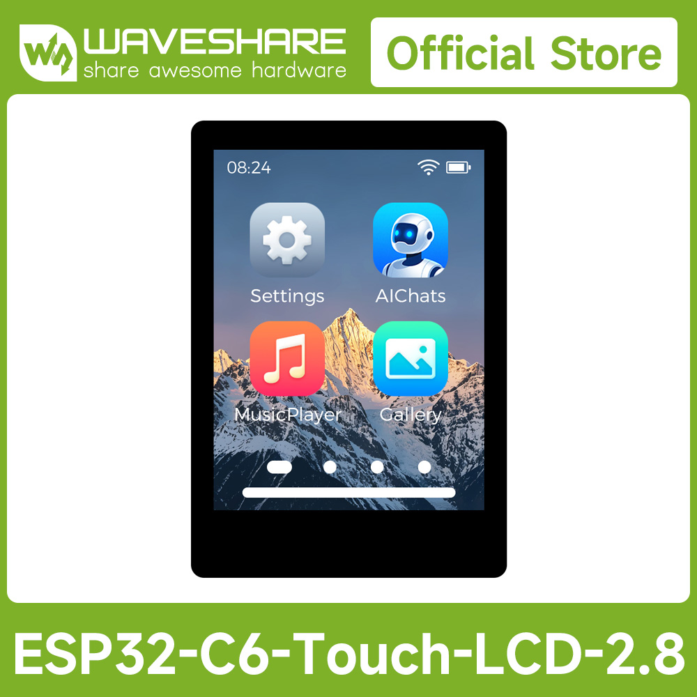 Waveshare ESP32-C6 2,8-Zoll-IP – Esp32 Development Board Bewertung und Preis
