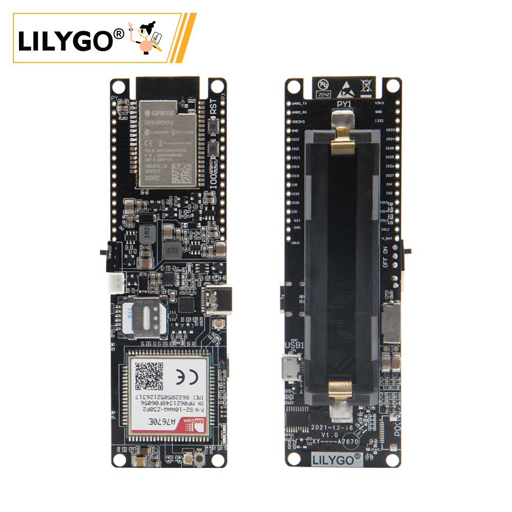 LILYGO® TTGO T-A7670G/E/SA R2  – Esp32 Wifi Bluetooth Module Bewertung und Preis
