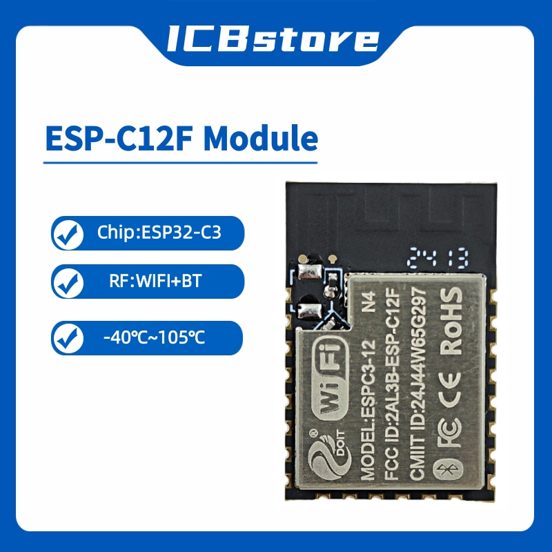 ESP32-C3-Serienmodul ESP-C12F  – Esp32 C3 Bewertung und Preis