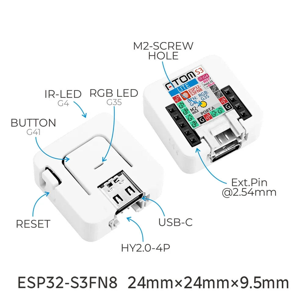 M5Stack AtomS3-Lite ESP32-S3 E – Esp32 Uart Module Bewertung und Preis