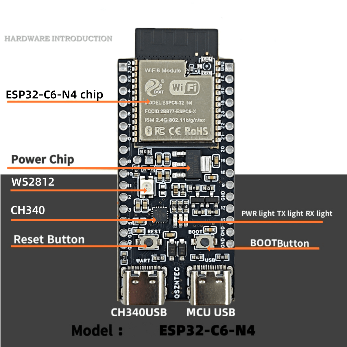 ESP32-C6-DevKitC-1 ESP32-C6 Ke – Esp32 S2 Bewertung und Preis