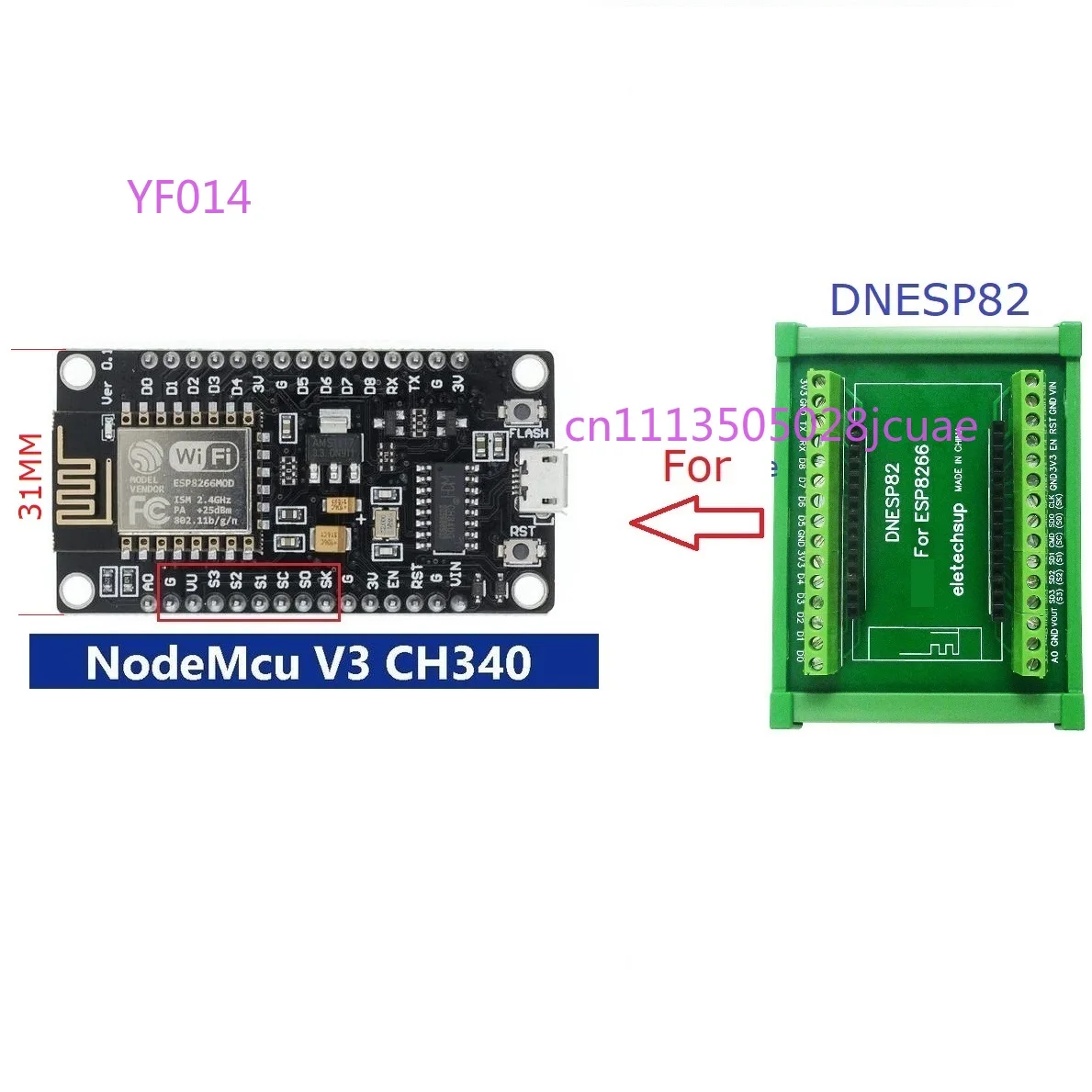 ESP8266 NodeMcu WiFi-Modul Ard – Esp8266 Bewertung und Preis